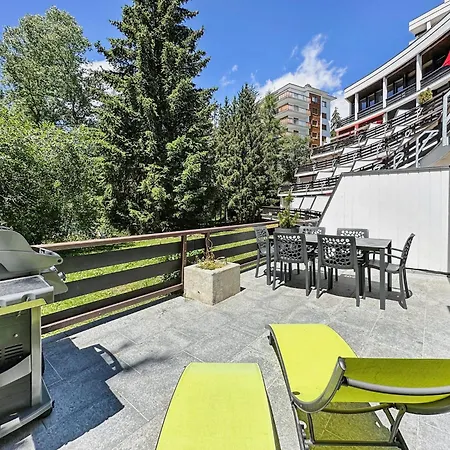 Snowstar-Next To Ski Lift And Golf-Crans Montana Exterior photo